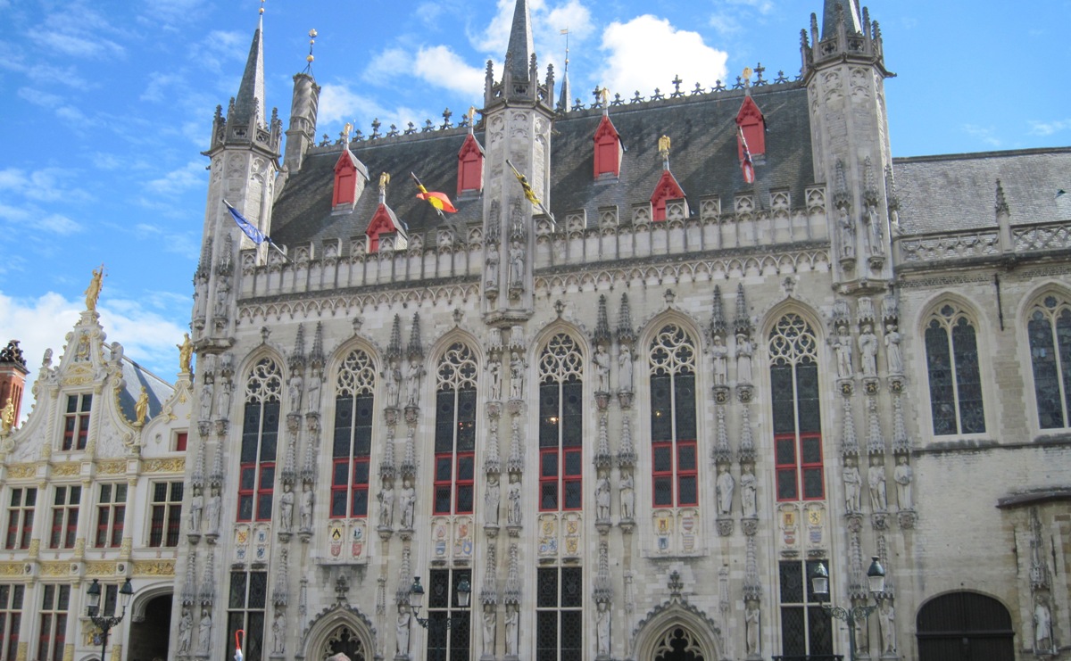 18- Bruges-Facciata del Municipio di Bruges